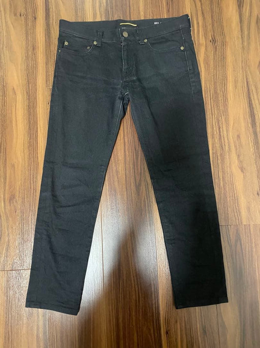 Hedi Robe-era SAINT LAURENT black skinny pants #QY30IX
