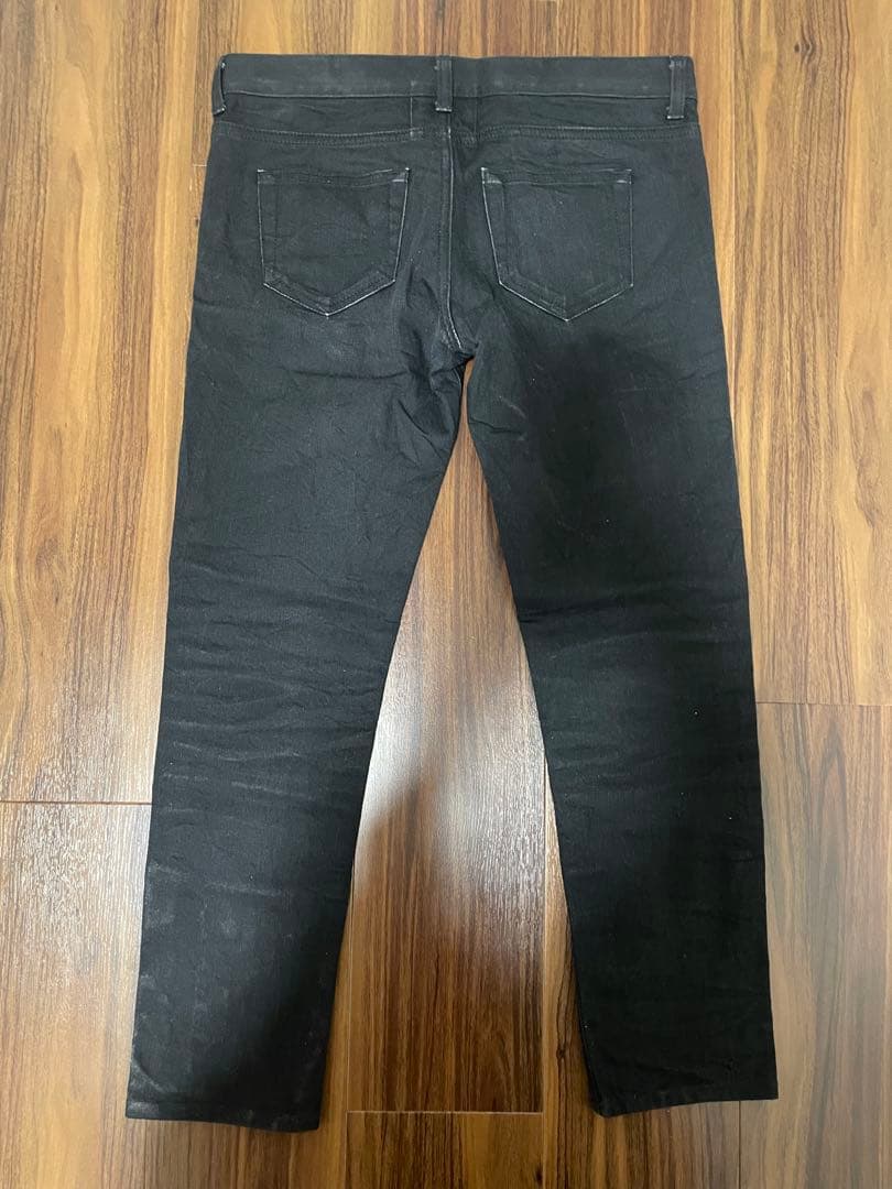 Hedi Robe-era SAINT LAURENT black skinny pants #QY30IX