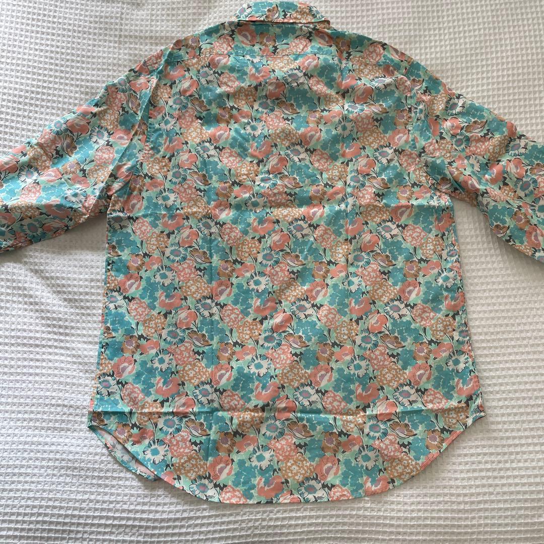 GUCCI LIBERTY PRINT long-sleeved shirt, size L #QYEKYO