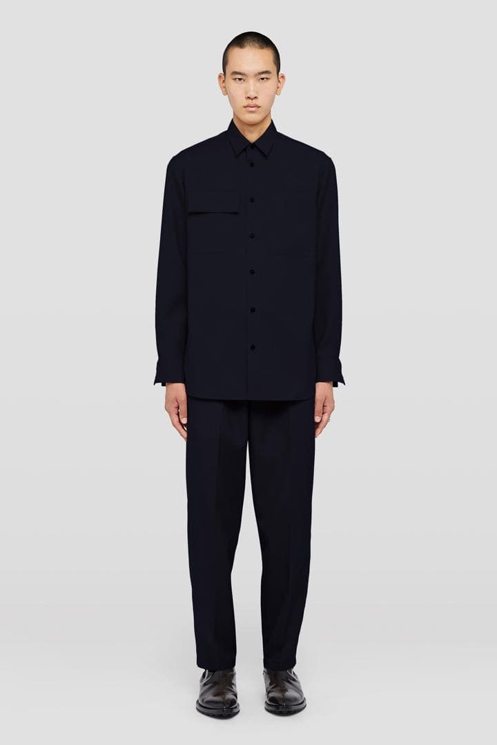 JIL SANDER Jil Sander wardrobe wool shirt #QYKL4A