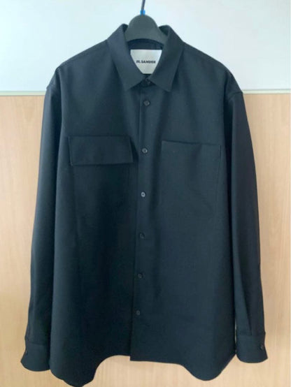 JIL SANDER Jil Sander wardrobe wool shirt #QYKL4A
