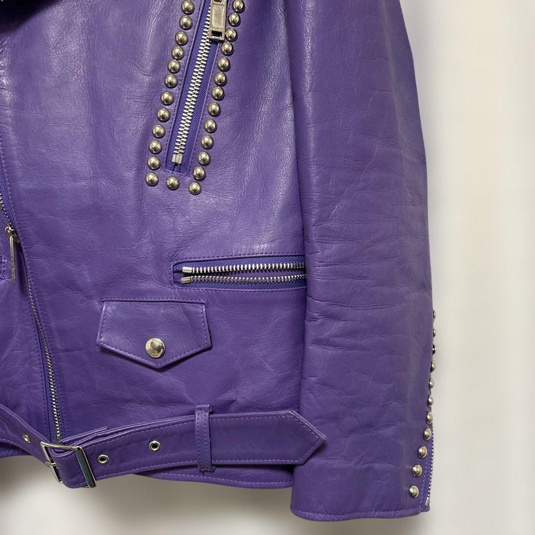 Christian DADA studded leather rider's jacket #QYJQEE