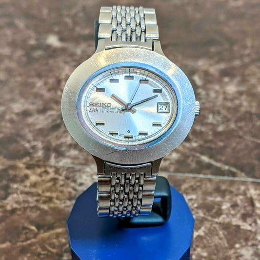 Seiko Roadmatic 5605-5010 with genuine rice bracelet #PCHKQ7