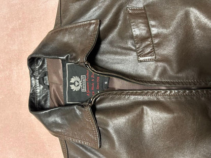 Belstaff Brown Leather Jacket #PF8TCF