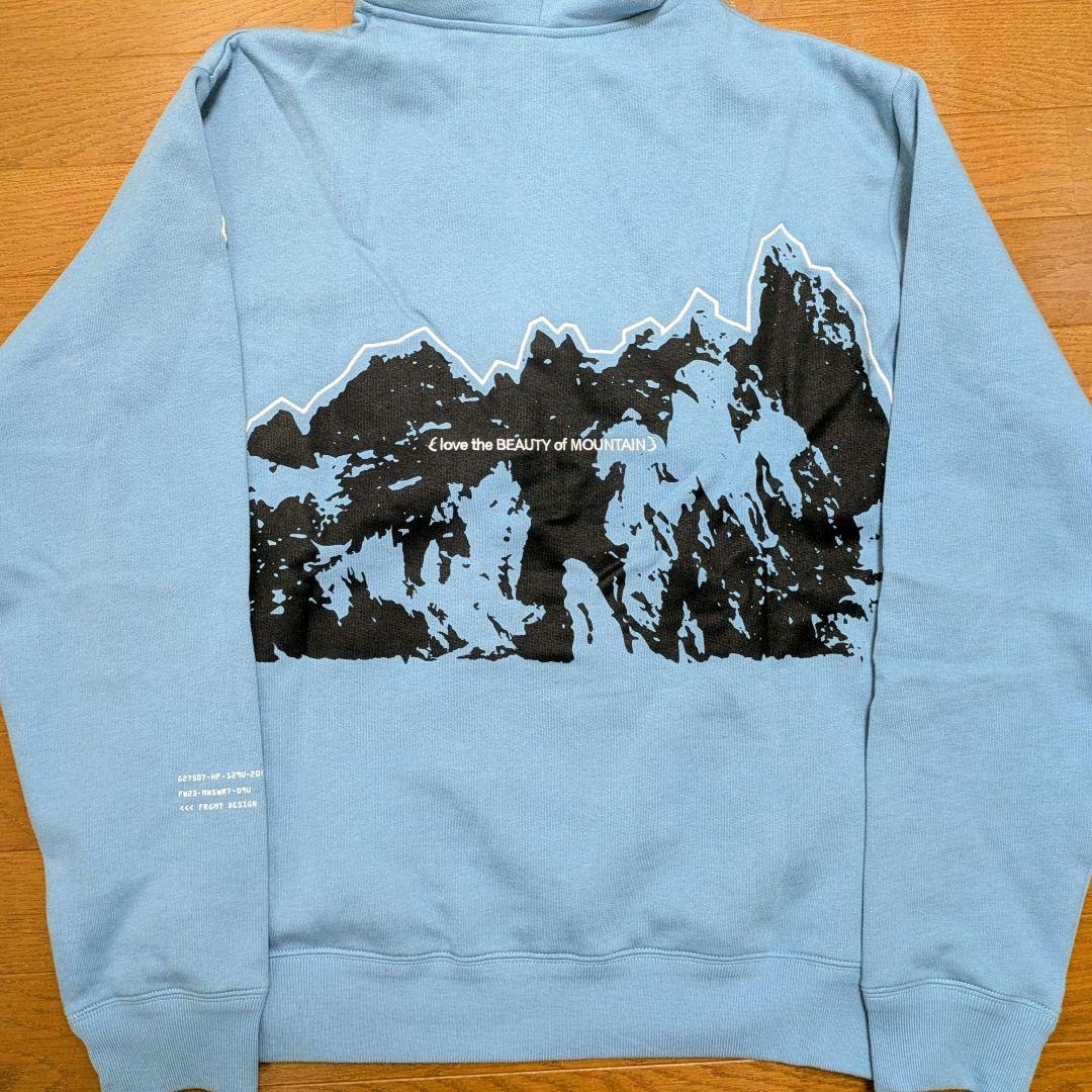 MONCLER×FRGMT Hiroshi Fujiwara Hoodie Light Blue M #QYBTXZ