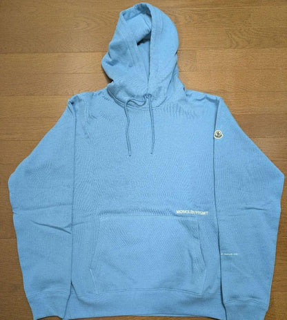 MONCLER×FRGMT Hiroshi Fujiwara Hoodie Light Blue M #QYBTXZ