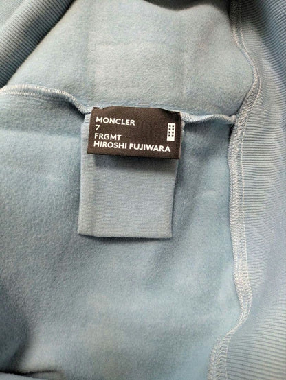 MONCLER×FRGMT Hiroshi Fujiwara Hoodie Light Blue M #QYBTXZ