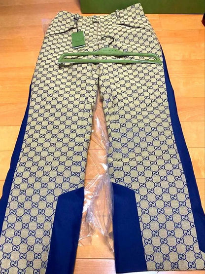 Highly Premium GUCCI GG Pattern Canvas Pants #PCED4F