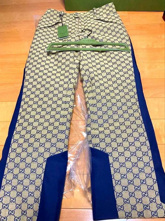 Highly Premium GUCCI GG Pattern Canvas Pants #PCED4F