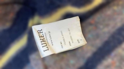 LUKER by NB Genuine Leather Rider Jacket, High-End Model GL-JKT S #QYF0AZ