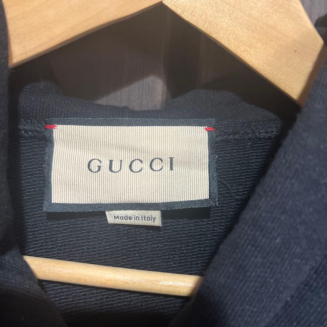Gucci men's black hoodie #QYJQNF