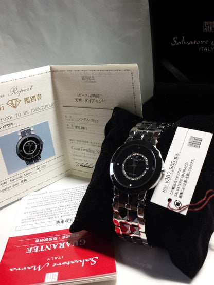 Black, high-quality material, diamond certificate included, unisex #QY6GHE