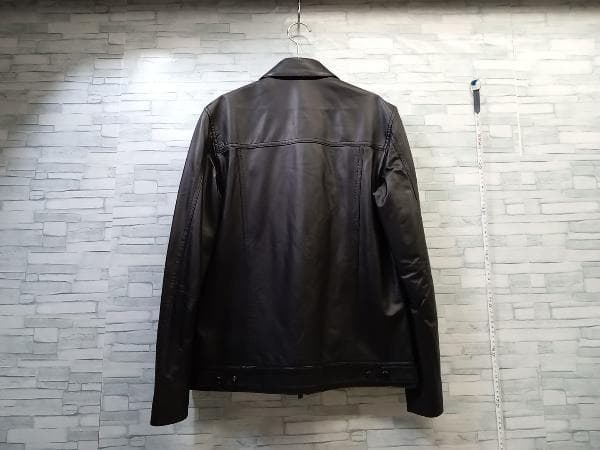 18.7 JOSEPH Leather Jacket 46 M Blouson #QY3O1O