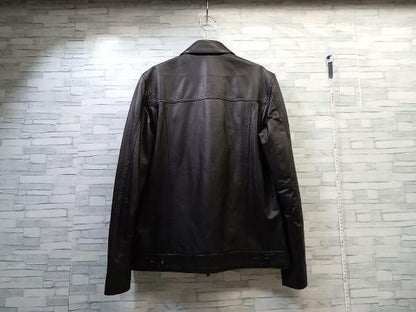 18.7 JOSEPH Leather Jacket 46 M Blouson #QY3O1O