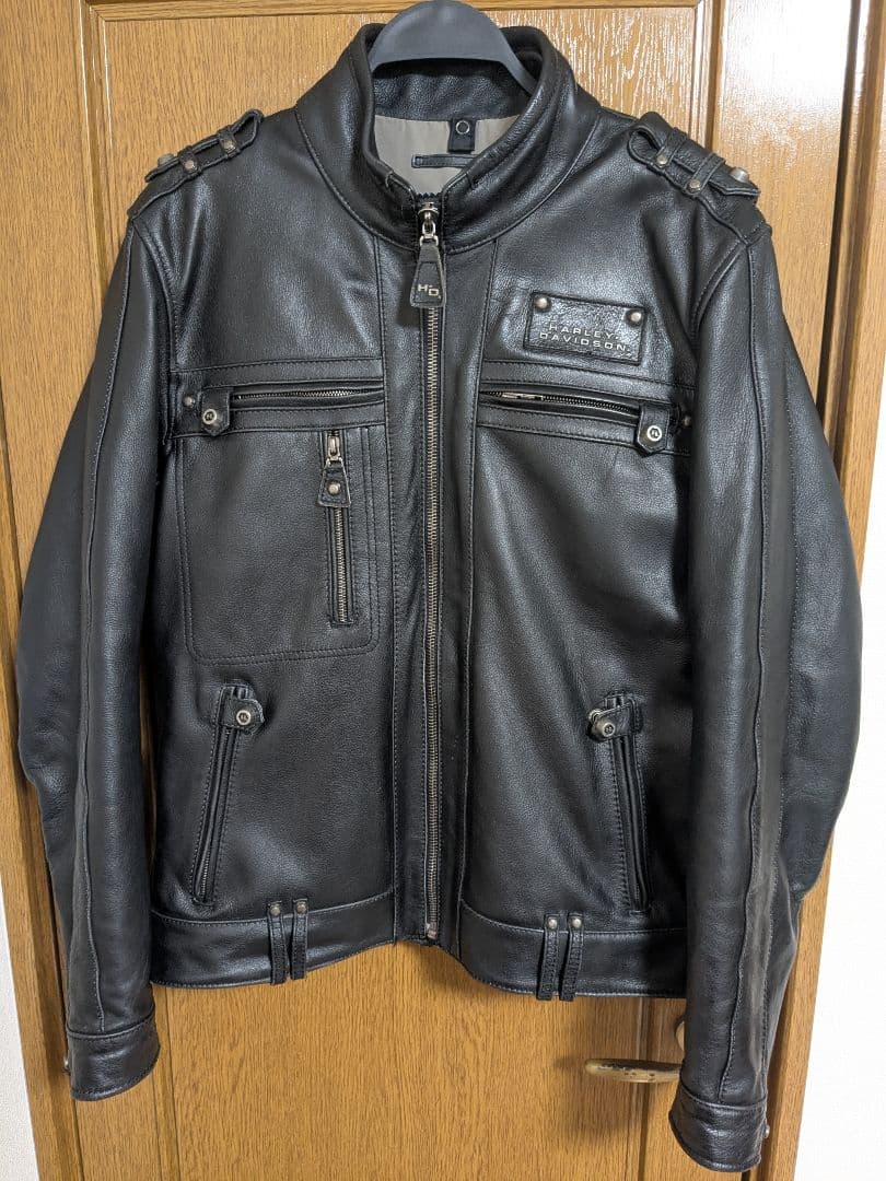 Harley-Davidson genuine leather rider's jacket #QYHDAN