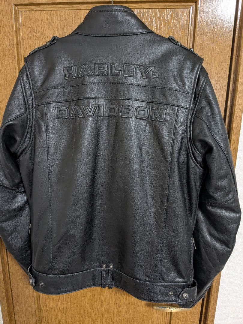 Harley-Davidson genuine leather rider's jacket #QYHDAN
