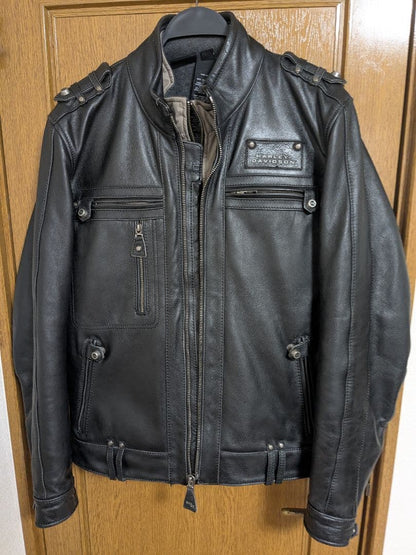 Harley-Davidson genuine leather rider's jacket #QYHDAN