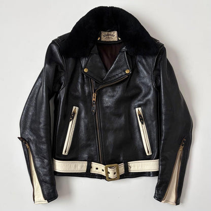STANDARD MOTORCYCLE LEATHERS Rider's Jacket #QYL084