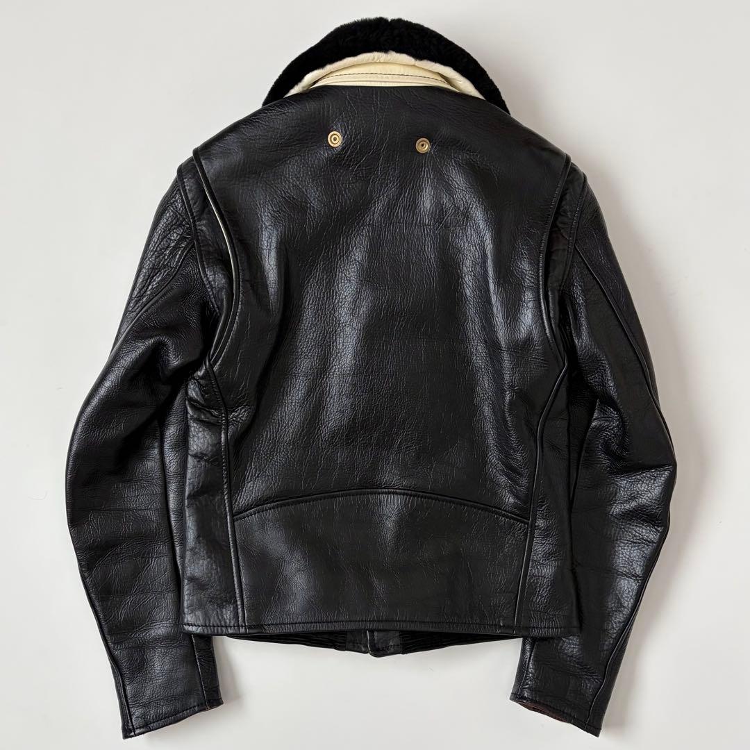 STANDARD MOTORCYCLE LEATHERS Rider's Jacket #QYL084
