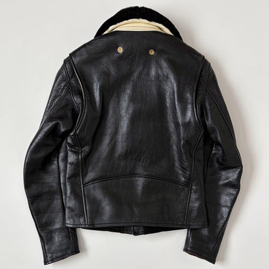 STANDARD MOTORCYCLE LEATHERS Rider's Jacket #QYL084