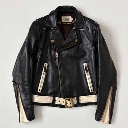 STANDARD MOTORCYCLE LEATHERS Rider's Jacket #QYL084