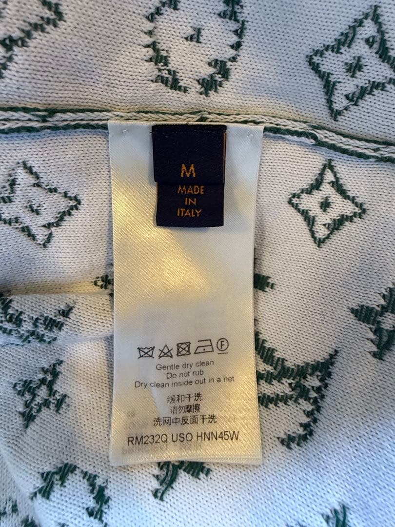 Louis Vuitton Green Hooded Parka, Medium #QYAIKJ