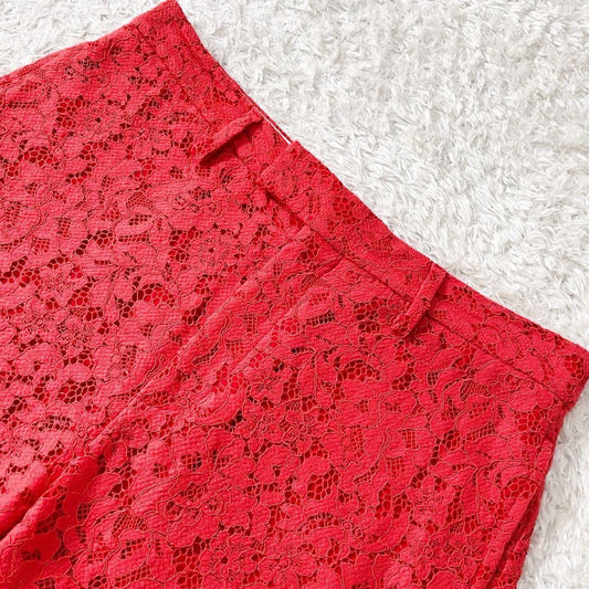 Gucci Golf Shorts, Floral Lace, Size M #PCKSOM