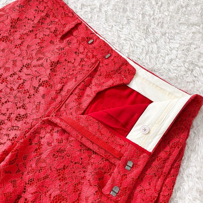 Gucci Golf Shorts, Floral Lace, Size M #PCKSOM
