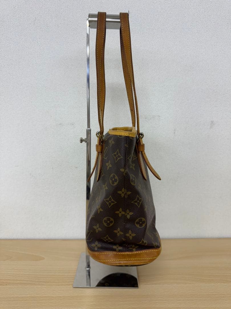 Louis Vuitton Monogram Petit Bucket Bag AR1015 Authentic LV #QYDAGF