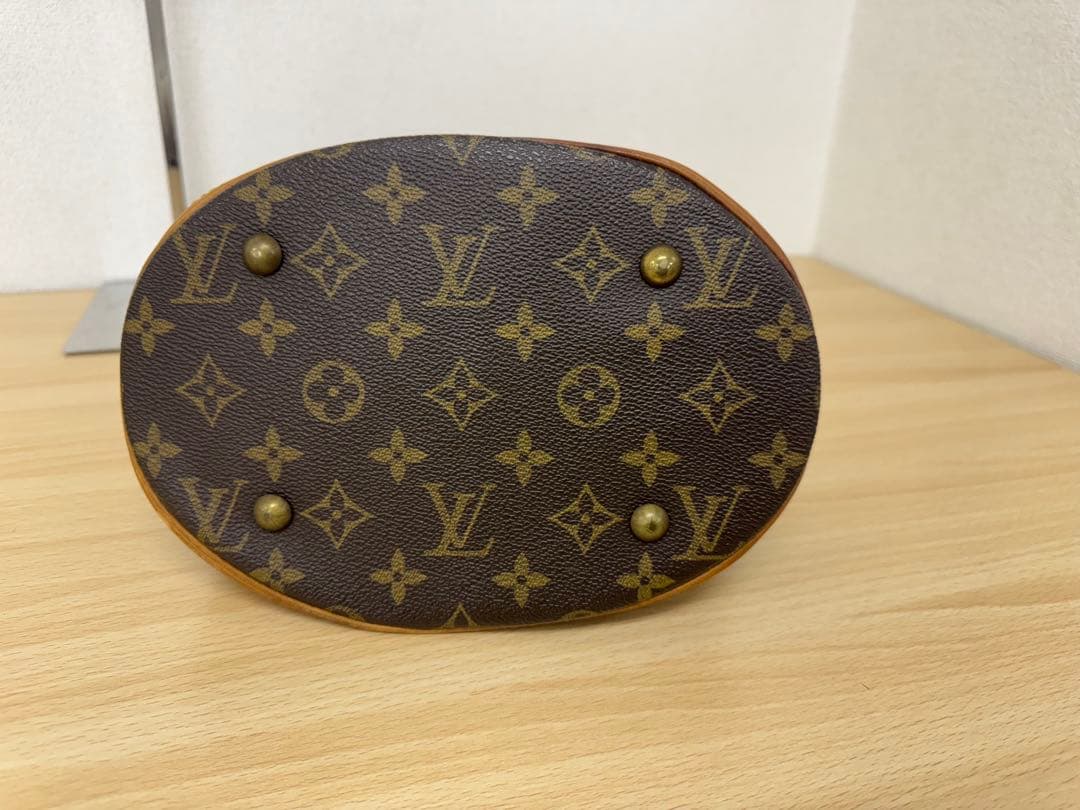 Louis Vuitton Monogram Petit Bucket Bag AR1015 Authentic LV #QYDAGF