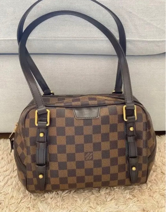 COACH Swagger 27 Leather Carryall Handbag Brown #QY74MW