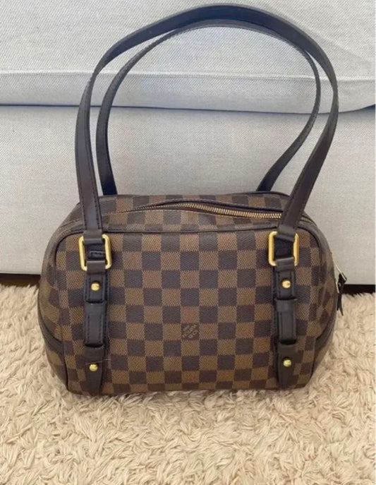 COACH Swagger 27 Leather Carryall Handbag Brown #QY74MW