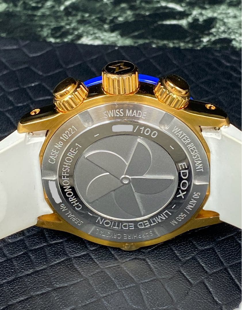 EDOX Diamond 5P Chrono Offshore 1 Limited Edition, 100 pieces worldwide #QY1QPX