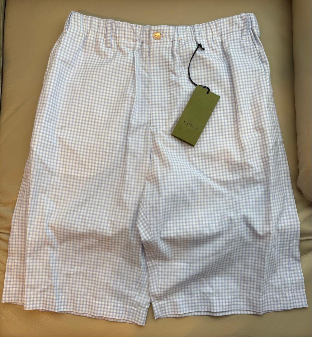 GUCCI Men's Cotton Bermuda Shorts Size 48 #PCEDJT
