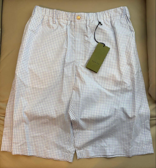 GUCCI Men's Cotton Bermuda Shorts Size 48 #PCEDJT