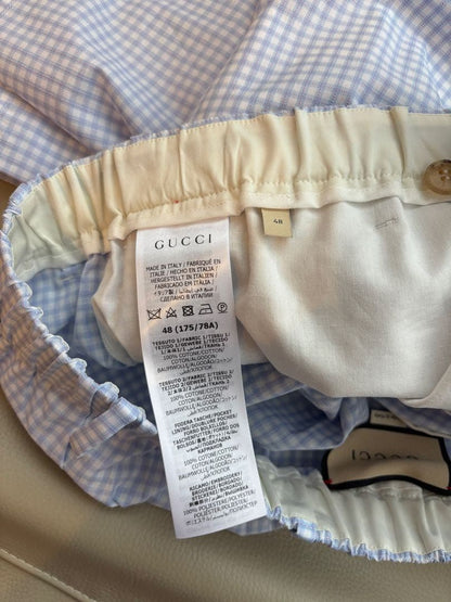GUCCI Men's Cotton Bermuda Shorts Size 48 #PCEDJT