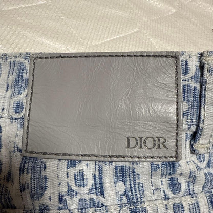 Dior print design slim fit pants #PCF8IF