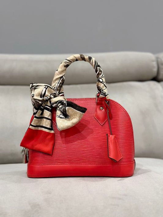 LOUIS VUITTON Alma BB Epi leather with bandeau #QYCHDJ