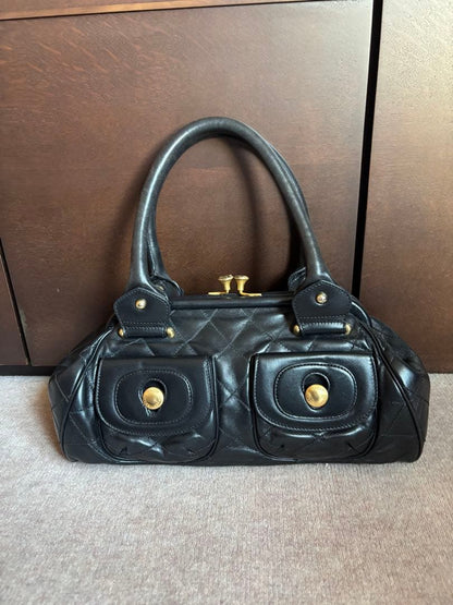 BALLY Black Quilted Handbag #QY8LLC