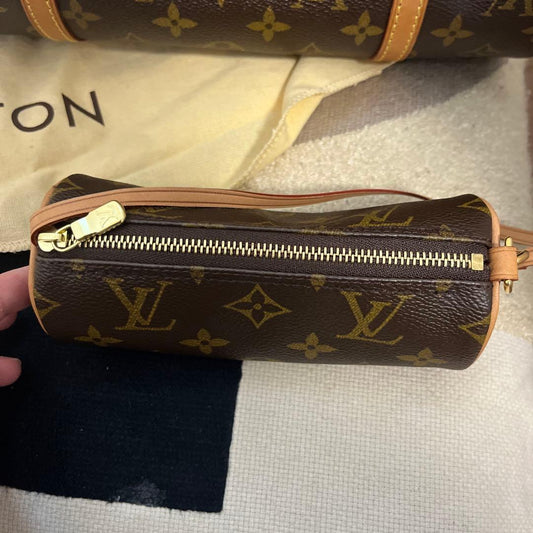 LOUIS VUITTON Monogram Bag with Pouch #QYDS00