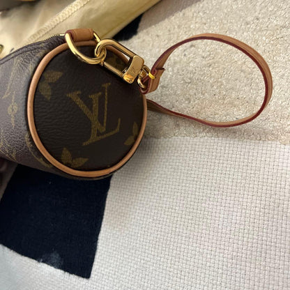 LOUIS VUITTON Monogram Bag with Pouch #QYDS00