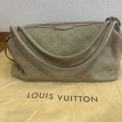 LOUIS VUITTON Mahina Galatea MM Beige Handbag (from that era) #QYEM3P