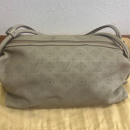 LOUIS VUITTON Mahina Galatea MM Beige Handbag (from that era) #QYEM3P