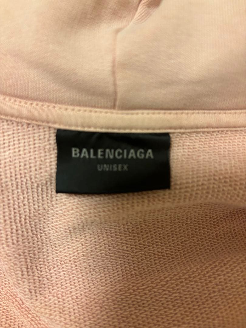 Balenciaga Back Flip Round Zip-Up Hoodie #QY5T2H