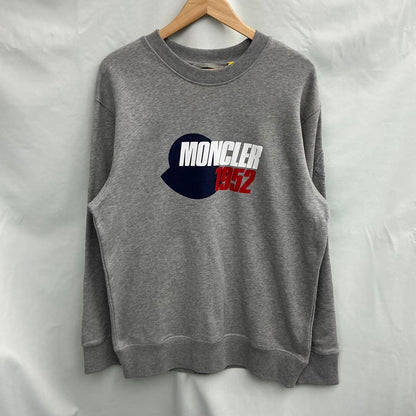 MONCLER CREWNECK WITH LOGO SWEAT TRAINER #QYJ3YV