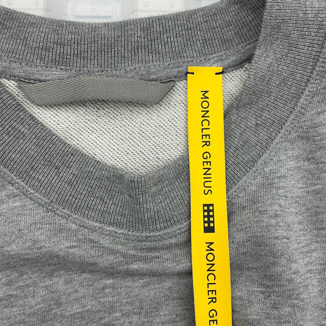MONCLER CREWNECK WITH LOGO SWEAT TRAINER #QYJ3YV