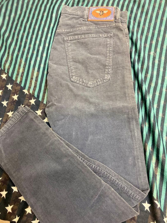 GUCCI Corduroy Pants Navy 30 #QY3G0D