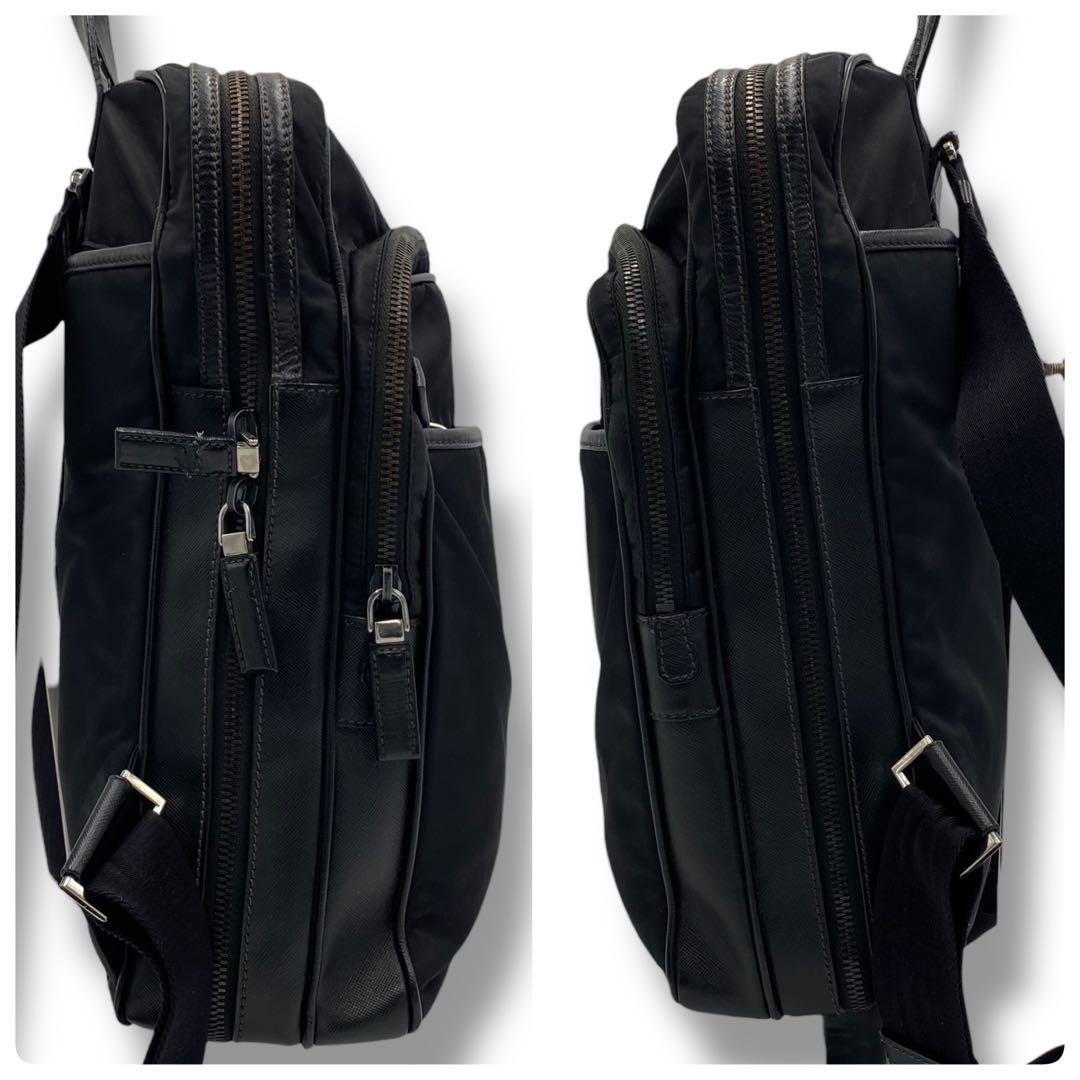 PRADA VZ0063 Saffiano Nylon Backpack Archive #QY6VCA