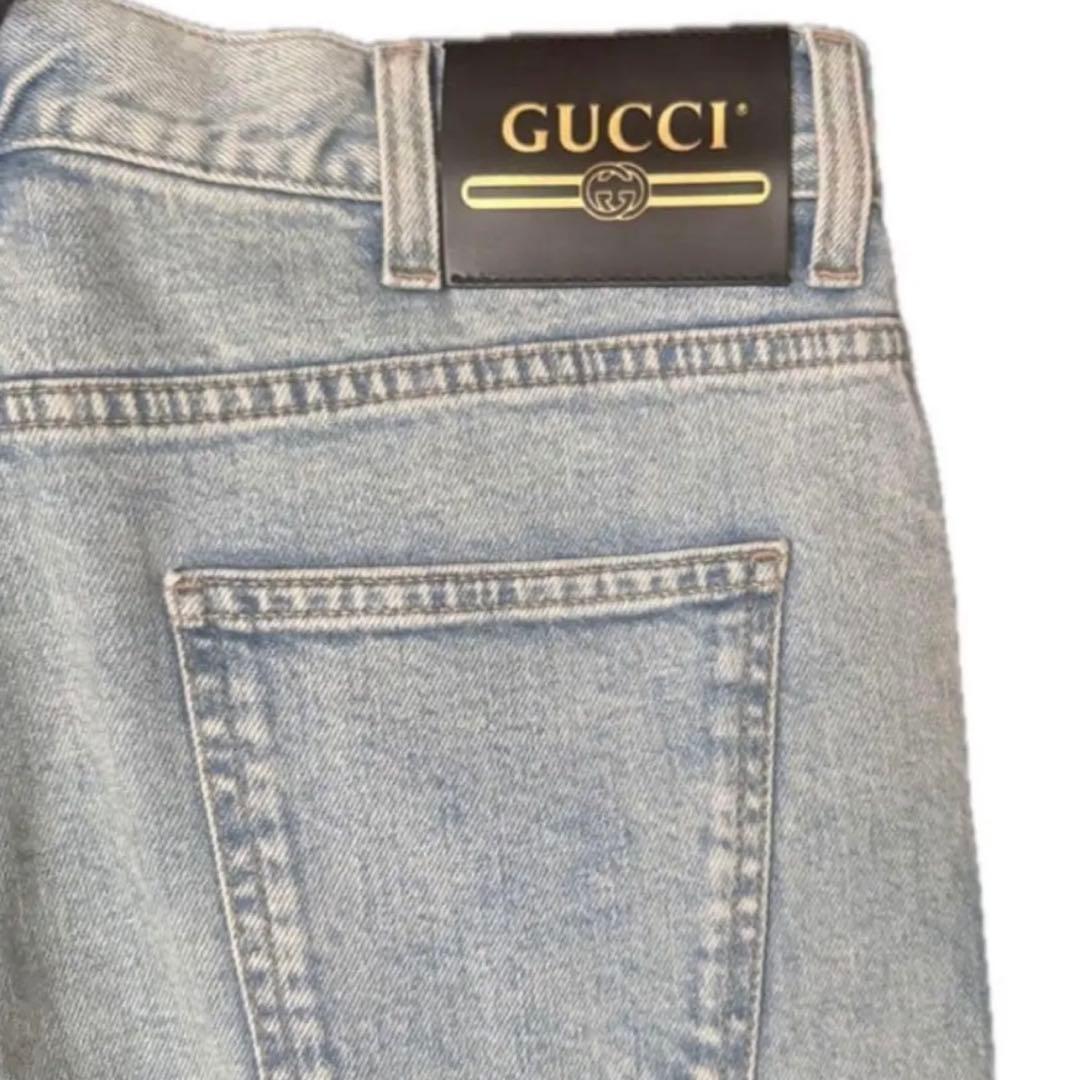 GUCCI Men's Denim Pants, Size 31 Jeans #QYL0PZ