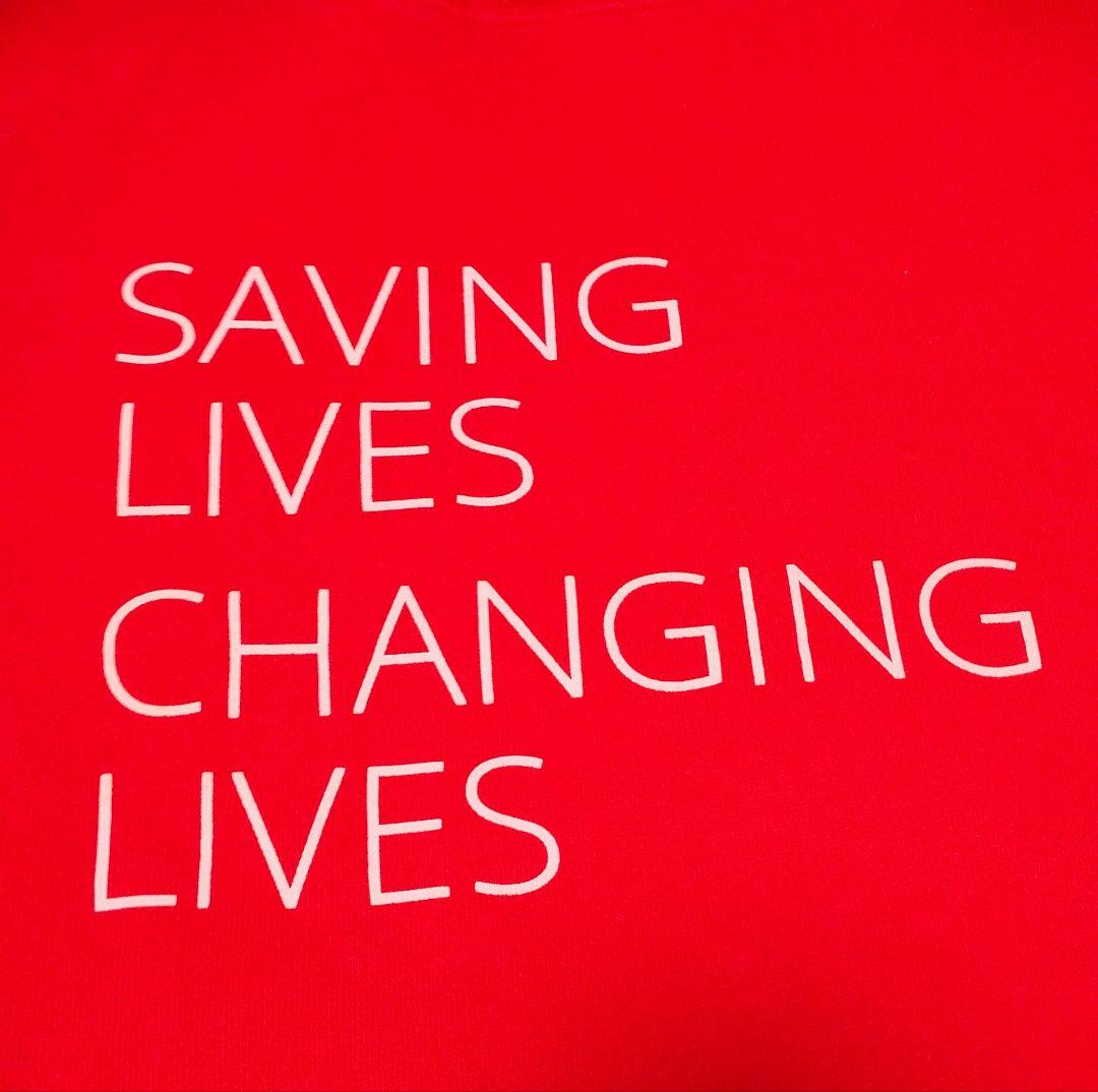 Balenciaga Hoodie WFP Red S World Food Programme #QYJB78